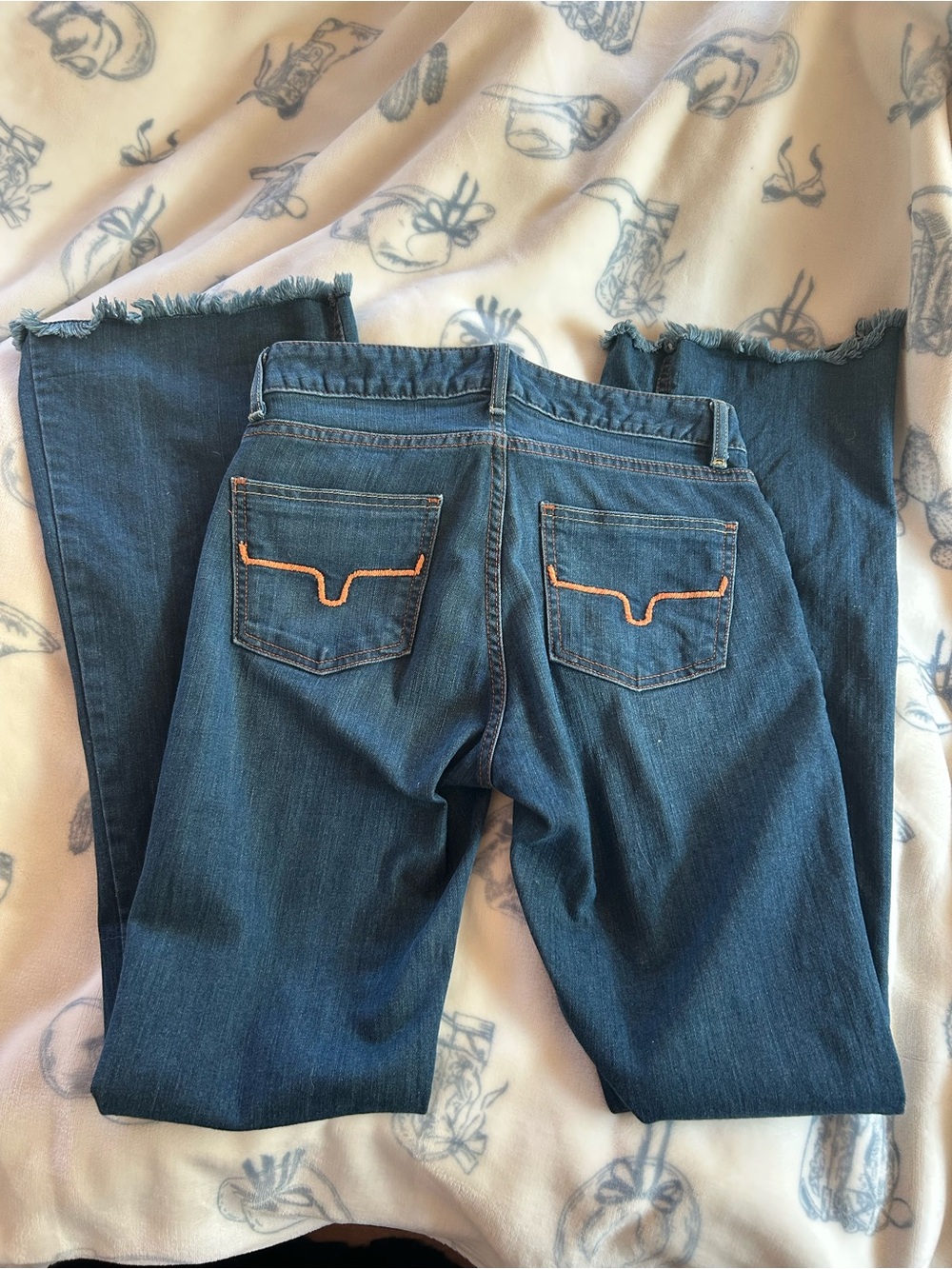 Lola raw hem Kimes Ranch Jeans